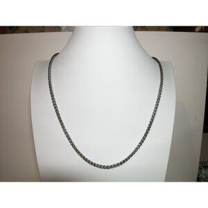 Adjustable Twisted Rope Chain Necklace In Stainless Steel For Men & Women